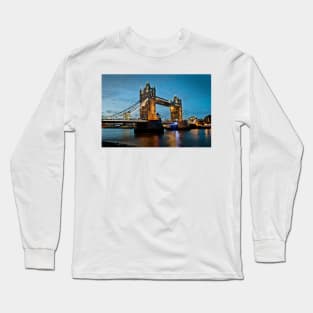 Tower Bridge River Thames London Long Sleeve T-Shirt